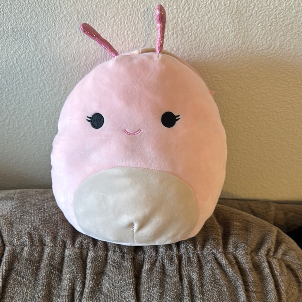 Squishmallows 10 inch Silvina the Pink Snail